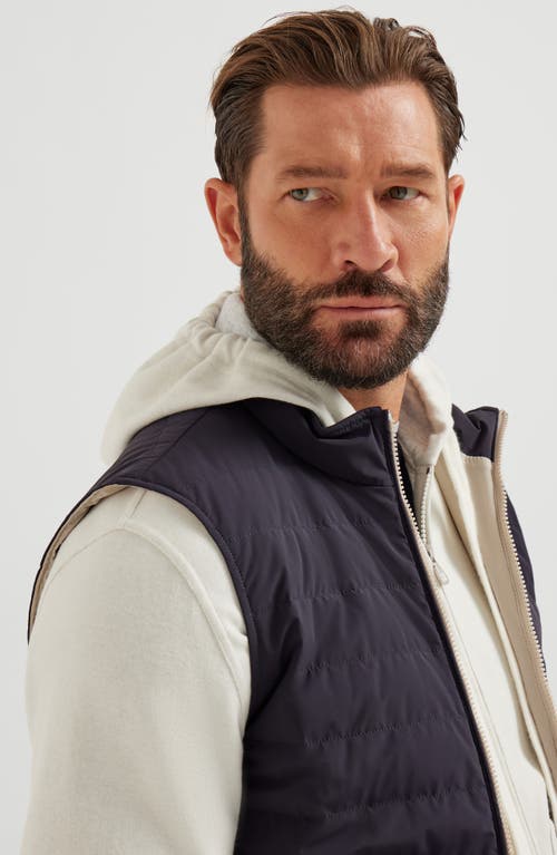 Brunello Cucinelli Quilted High-neck Gilet In Black