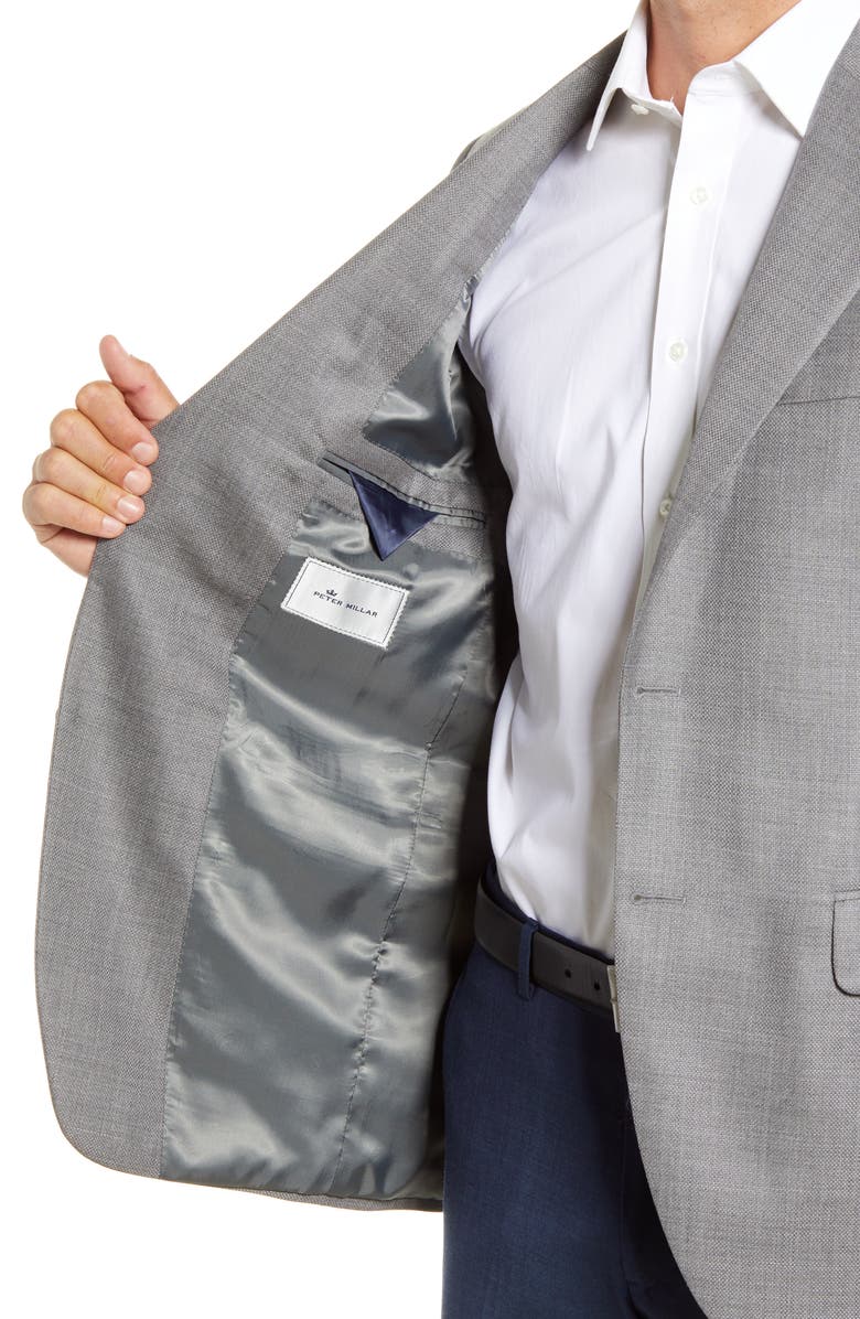 Peter Millar Flynn Classic Fit Solid Wool Sport Coat, Alternate, color,