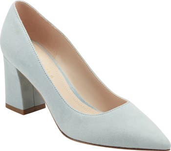 靴 Knuth Marf lace up pointed toe pumps Marc Fisher LTD Zala Block Heel Pump (Women) | Nordstrom