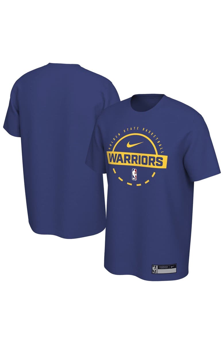 Nike Men's Nike Royal Golden State Warriors 2025/26 On-Court Flare Performance Practice T-Shirt, Main, color, Royal