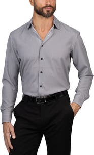 Eddie Bauer Trim Fit Gingham Dress Shirt