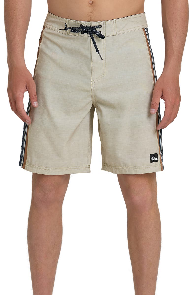 Quiksilver Fade Lines 19" Board Shorts, Main, color, Twill