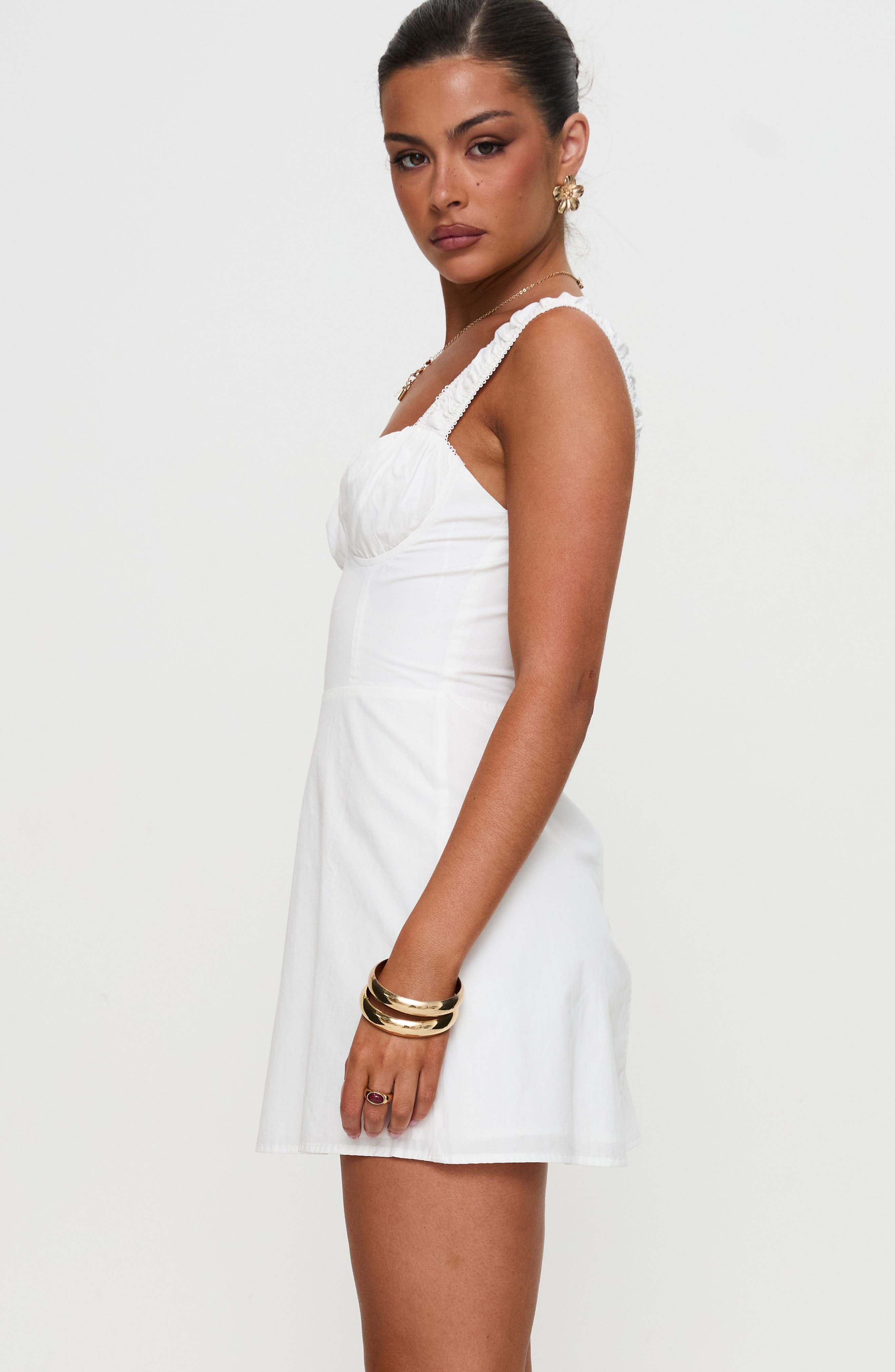 princess polly faubert mini dress Faubert Mini Dress White