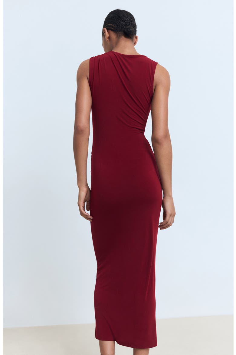 Embellished Body-Con Maxi Dress, Alternate, color, BURGUNDY