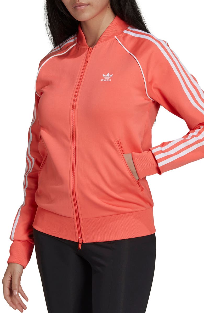 adidas Primeblue Superstar Track Jacket, Main, color, 