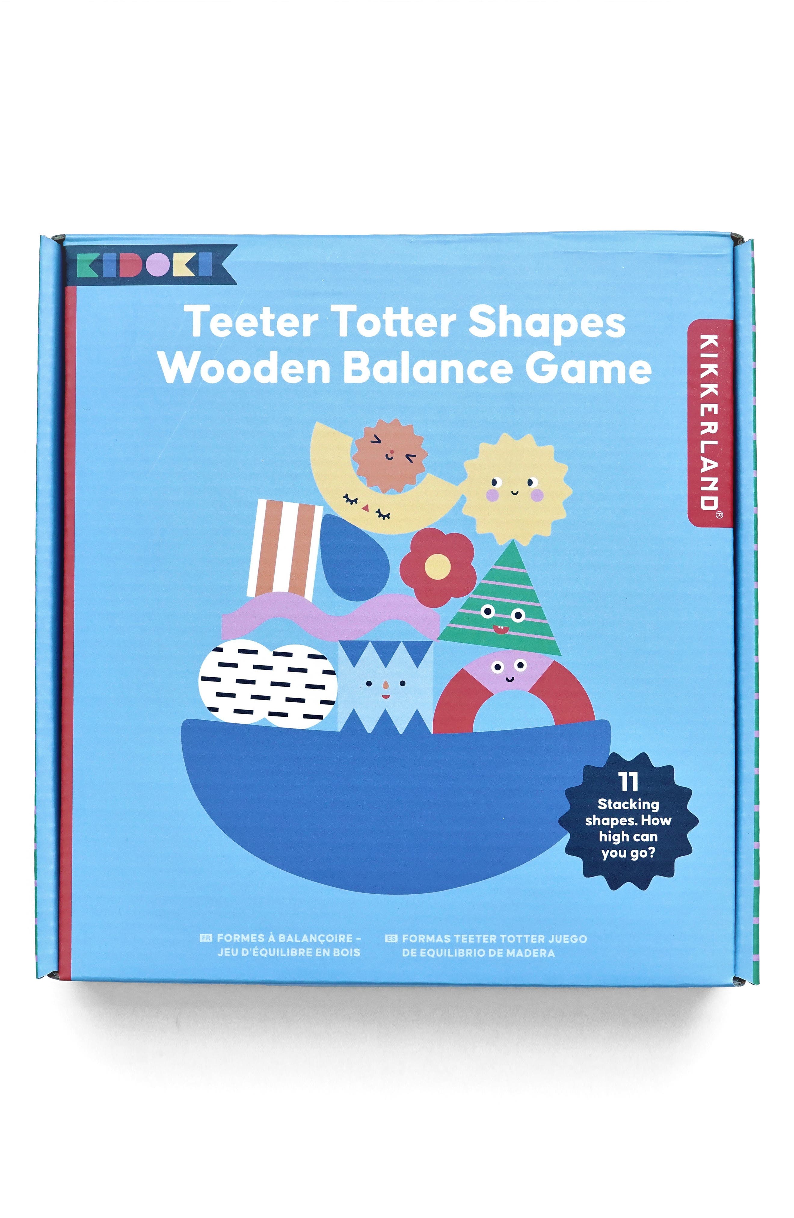 Teeter Totter Balancing Shapes Toy
