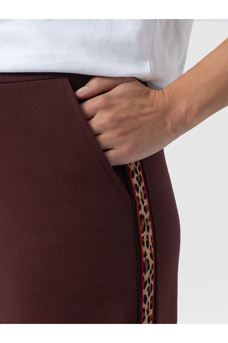 Victory Straight Leg Pant, Alternate, color, Maroon Leopard