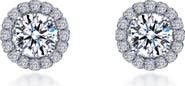 Lafonn Simulated Diamond Halo Stud Earrings