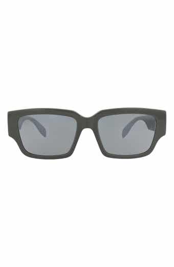 McQueen 56mm Square Sunglasses