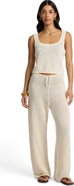 Onia Knit Square Neck Tank Top