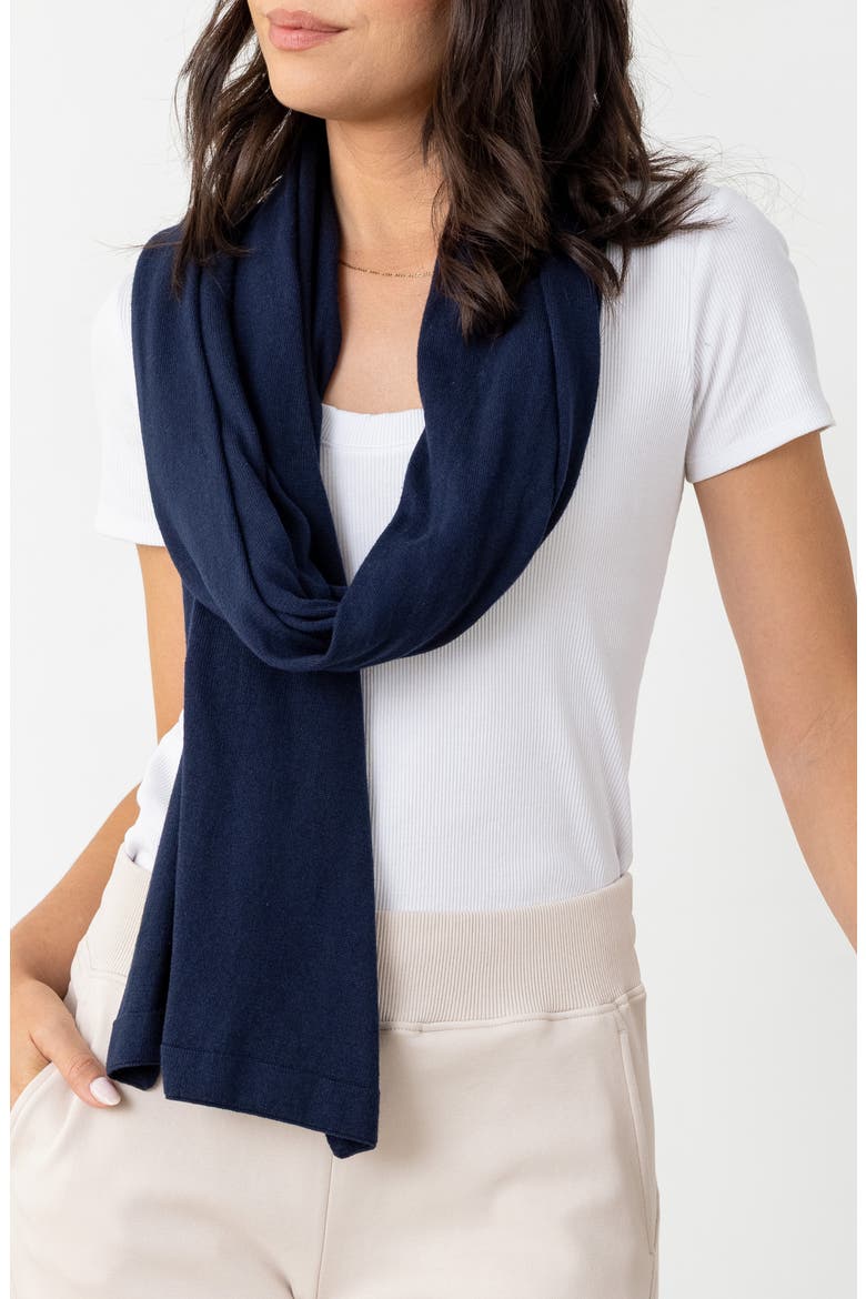 The Dreamsoft Travel Scarf, Main, color, OXFORD BLUE