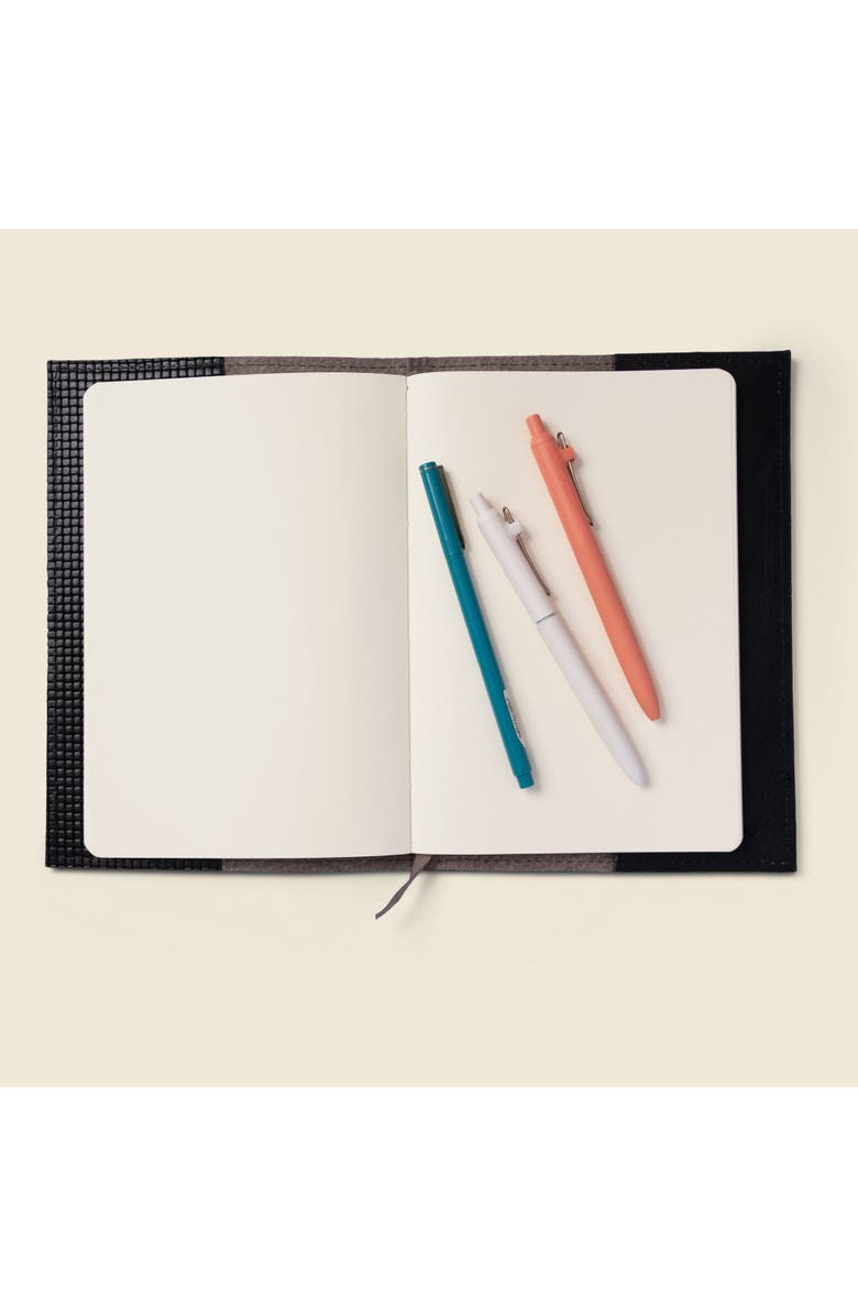 Casupo Refillable A5 Leather Journal Cover, Alternate, color, Black Limited Edition