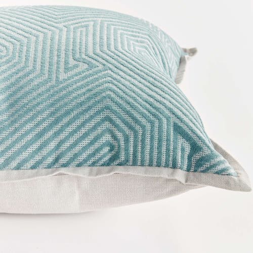 Napa Home & Garden Sora Square Indoor-outdoor Pillow 20" In Blue