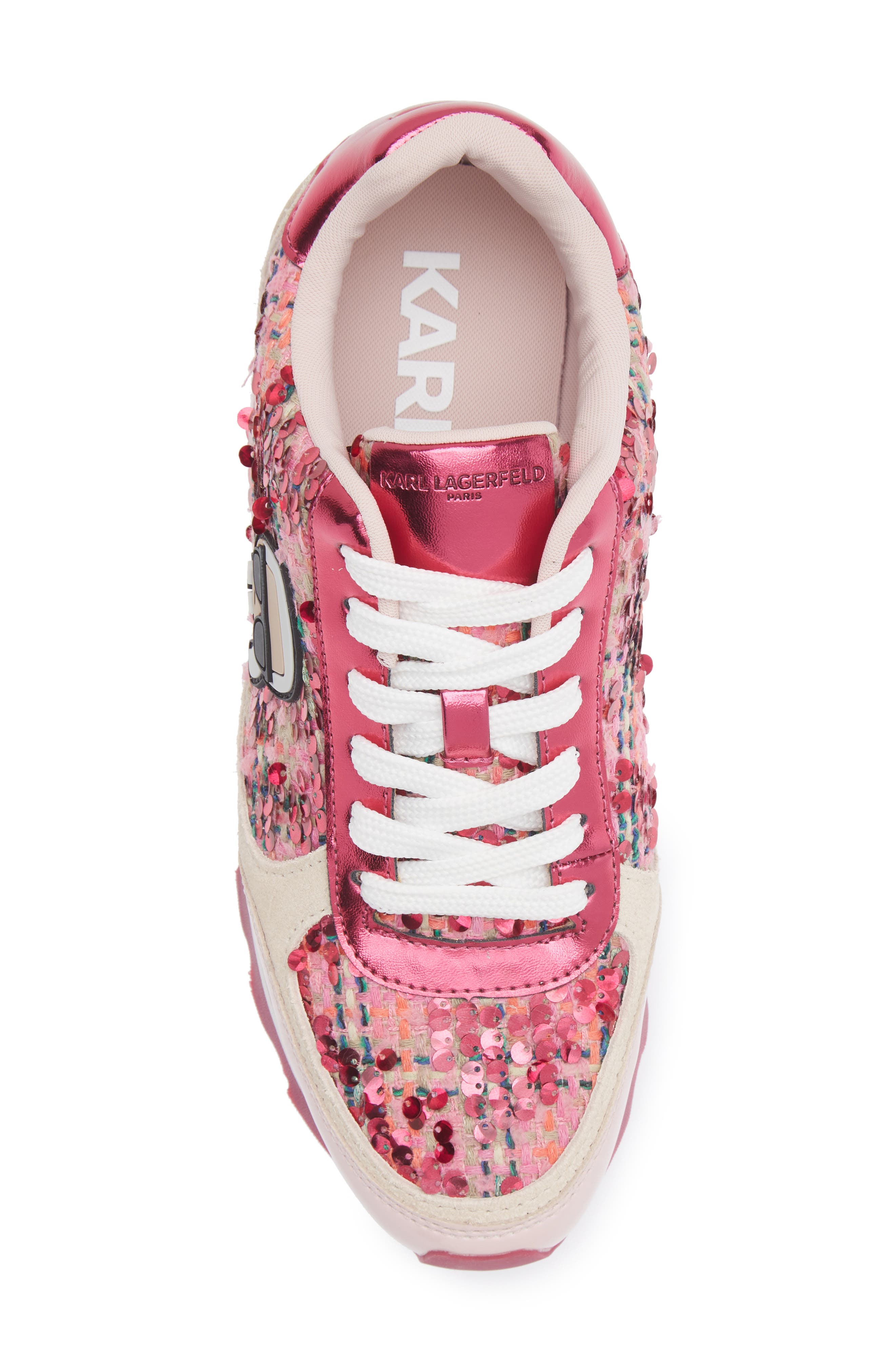Meade Sneaker, Alternate, color, PINK/ LIGHT BLUSH