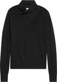 TOTEME Merino Wool Crossover Sweater