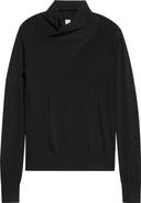 TOTEME Merino Wool Crossover Sweater