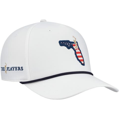 Men's Ahead  White THE PLAYERS Americana Alto Rope Adjustable Hat