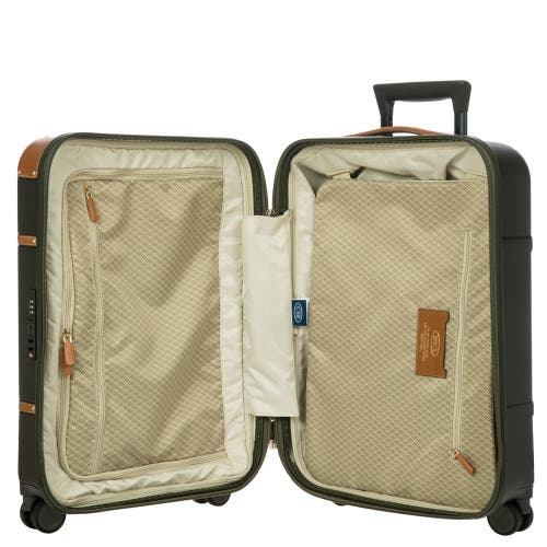 Bric's Bellagio 3.0 21" Carry-on Spinner In Green
