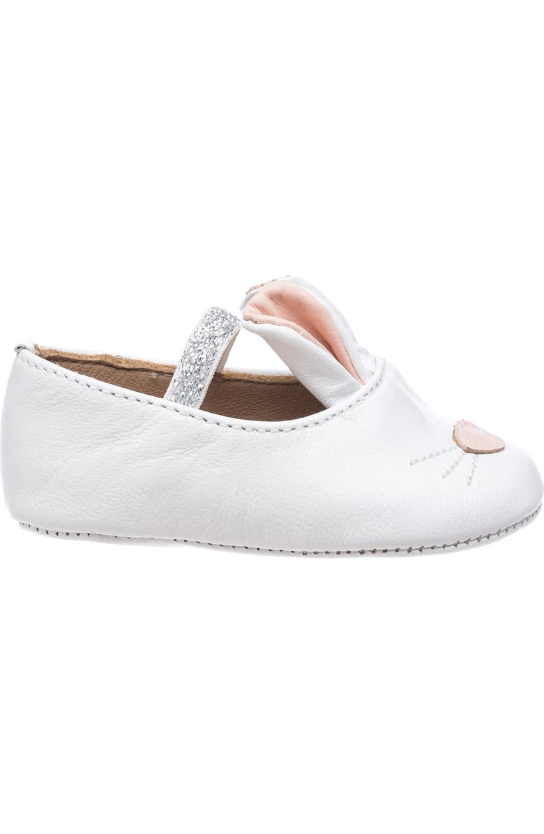 Elephantito Bunny Crib Shoe, Alternate, color,