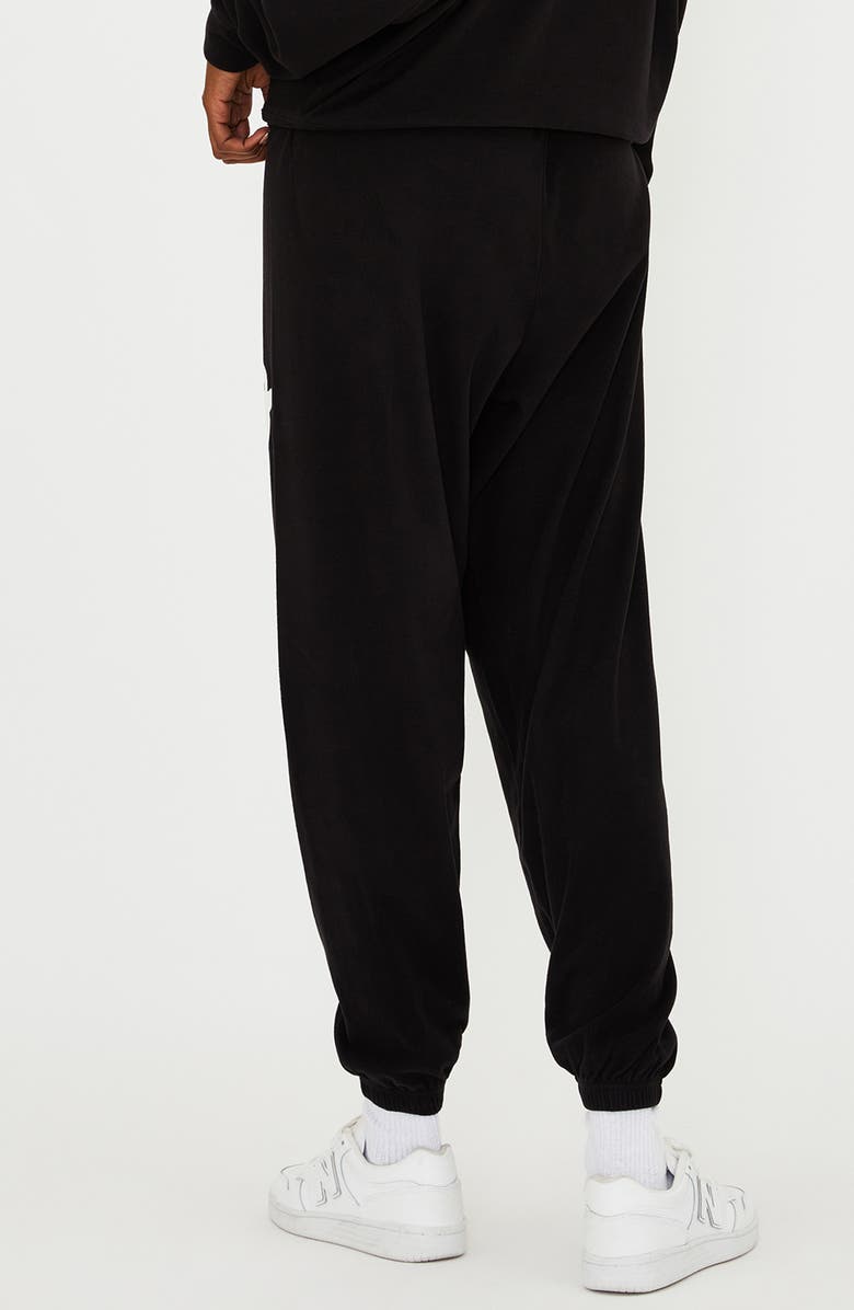 Beach Riot Georgie Sweatpants, Alternate, color, Boo Black