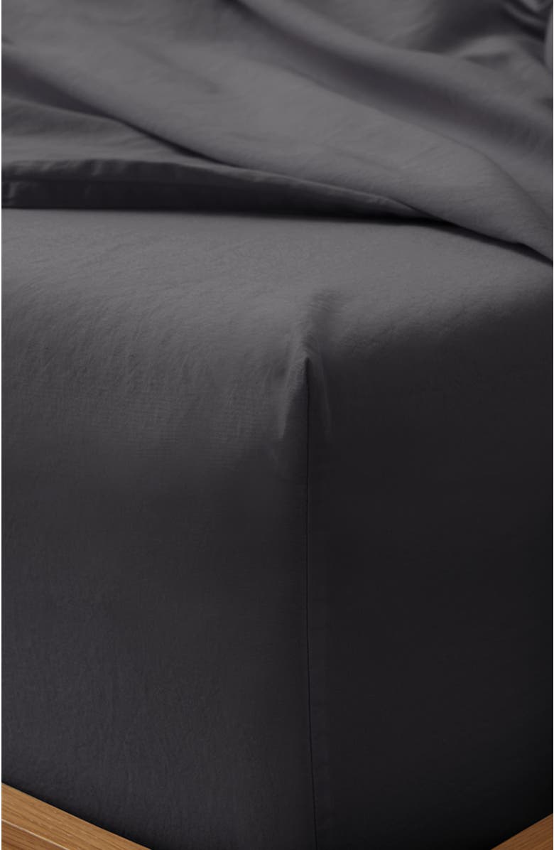 Pact Organic Room Service Sateen Fitted Sheet, Alternate, color, 