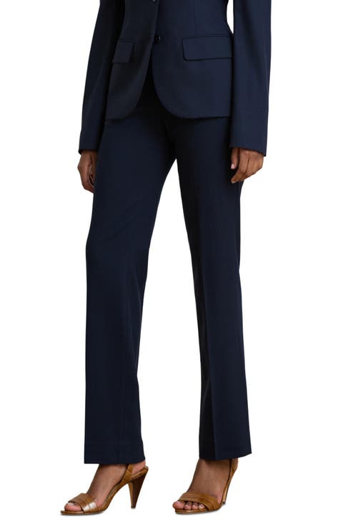 Korette High Waist Straight Leg Pants