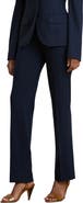 Lauren Ralph Lauren Stretch Wool Crepe Straight Pants