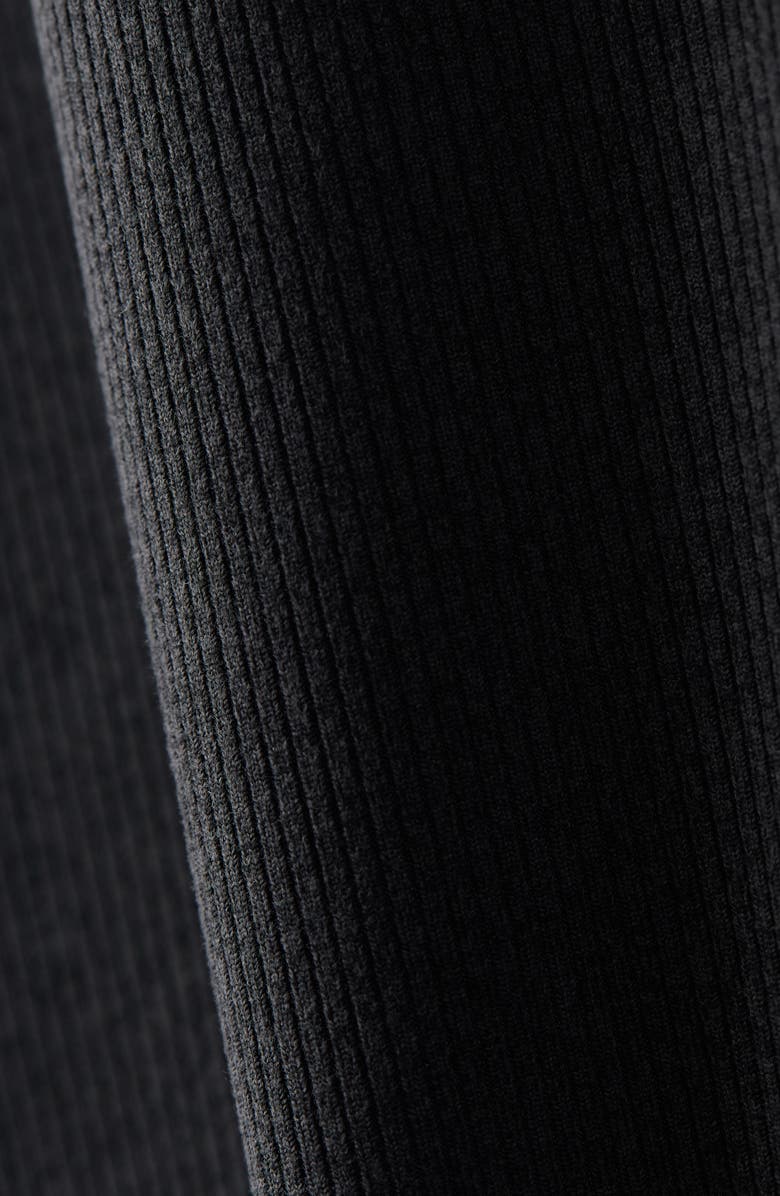 Rhone WFH Rib Midweight Polo, Alternate, color, Black