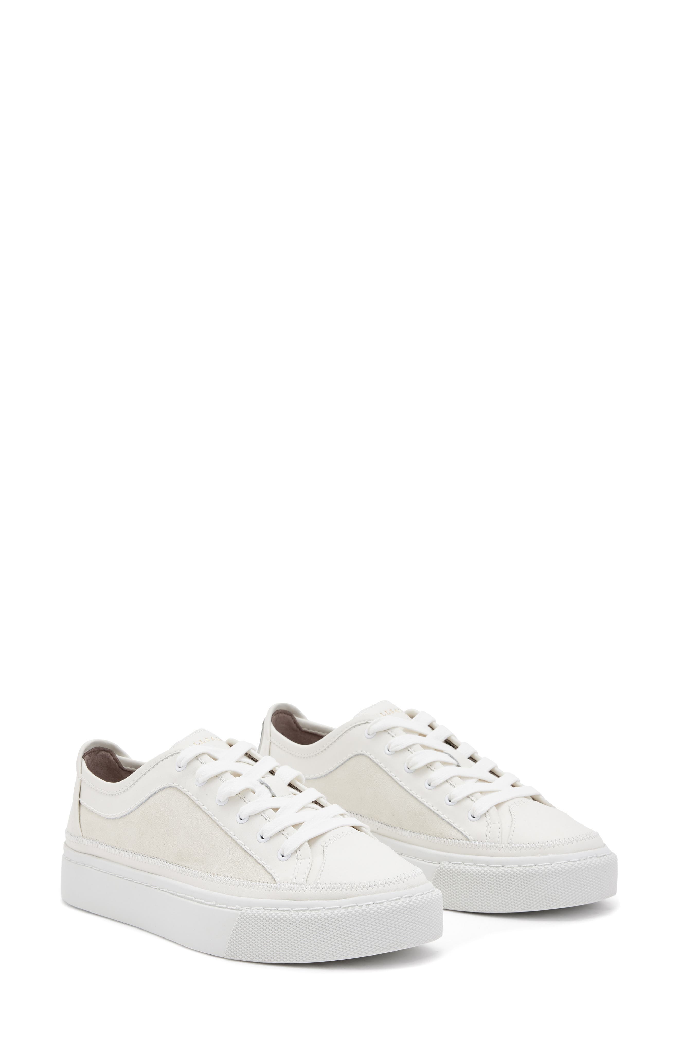 Milla Platform Sneaker, Main, color, CHALK WHITE