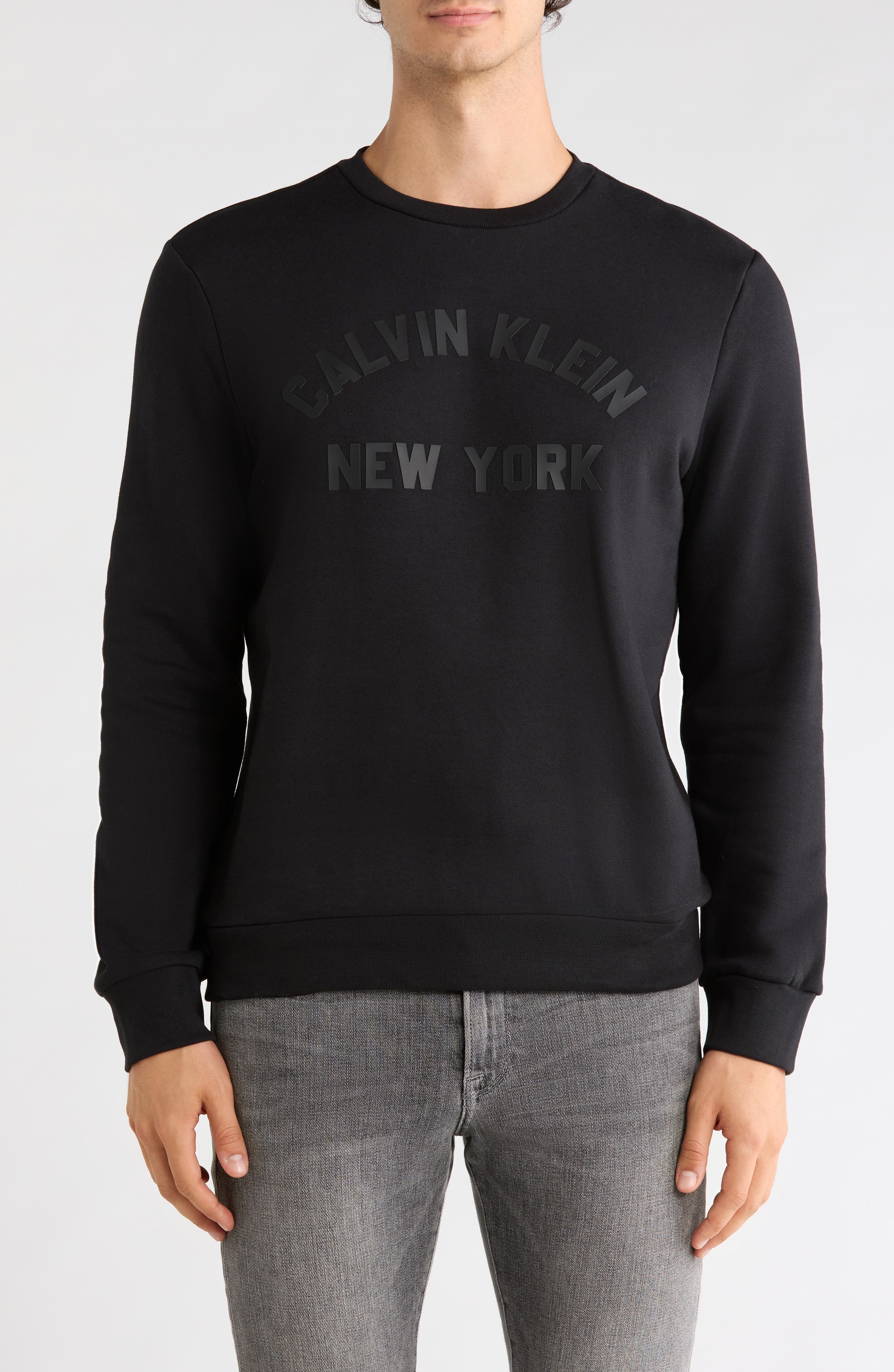 Hidden Graphic Crew Pullover Sweatshirt