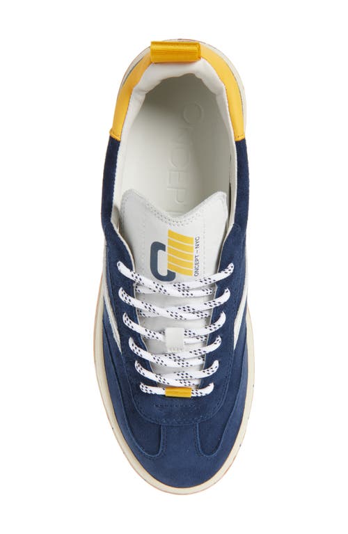 Oncept Panama Low Top Sneaker In Indigo