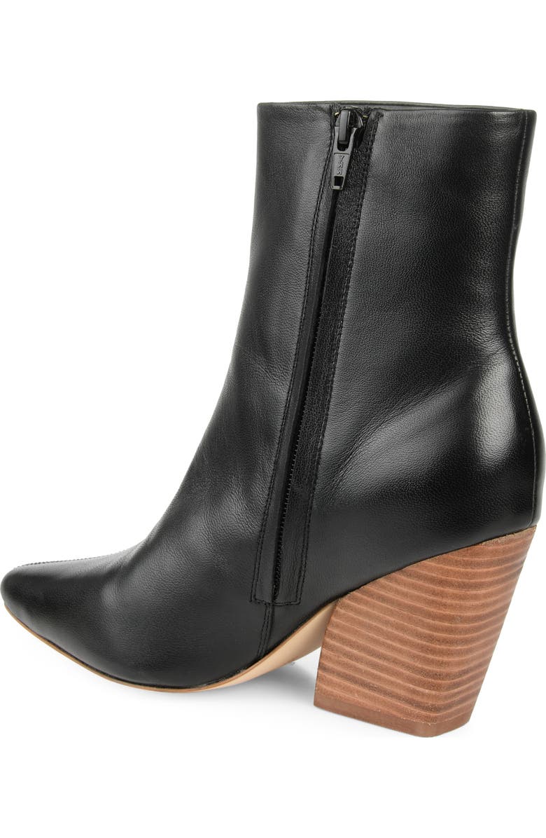Journee Signature Hydra Leather Bootie, Alternate, color,