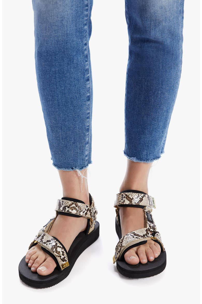 The Looker High Waist Frayed Ankle Skinny Jeans, Alternate, color, HEY SUN