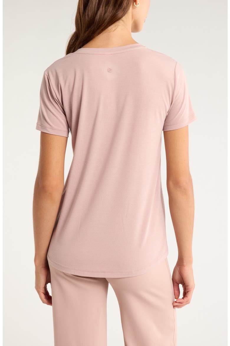Breathe Active T-Shirt, Alternate, color, PINK FAWN