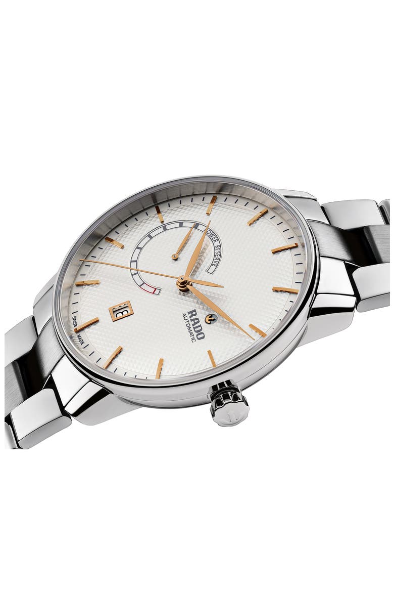 Coupole Classic Automatic Bracelet Watch, 41mm, Alternate, color, SILVER