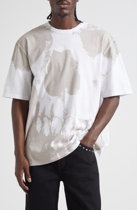 Skull Print Graphic T-Shirt