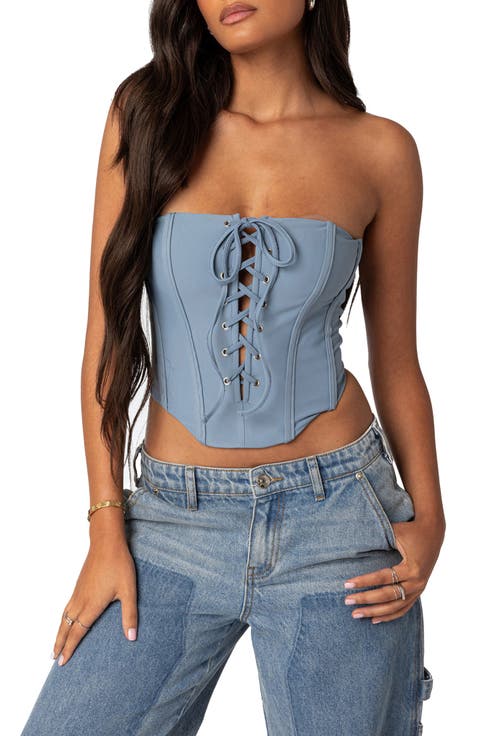 Kilah Strapless Corset Top