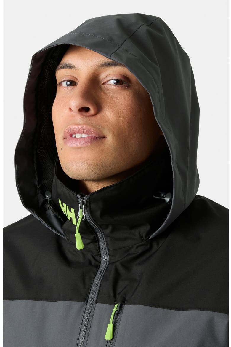 Crew Hooded Midlayer Jacket 2, Alternate, color, THUNDER GREY