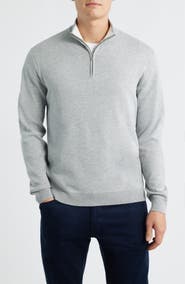 Peter Millar Coolspun Lite Quarter Zip Sweater