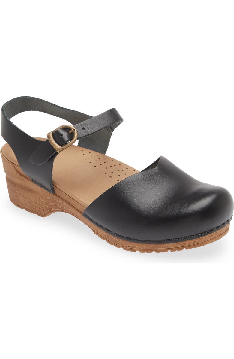 Sanita Sansi Clog, Main, color, Black