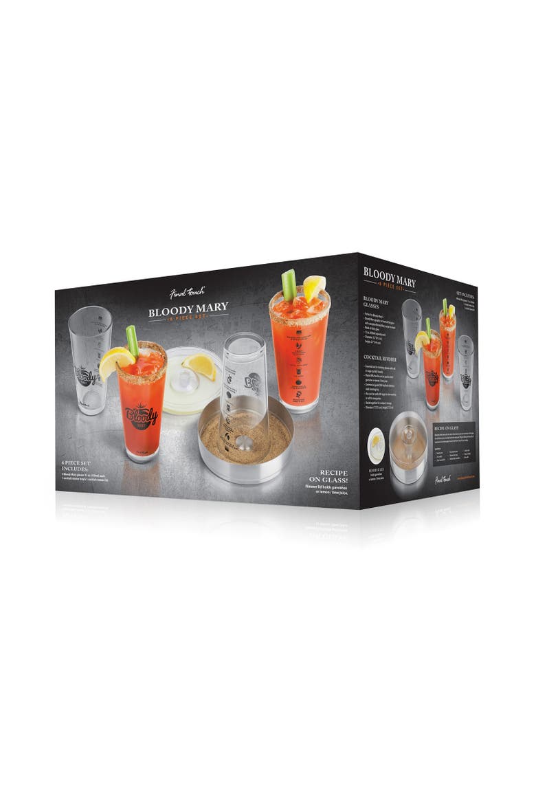 6 Piece Bloody Mary Gift Set, Alternate, color, Clear