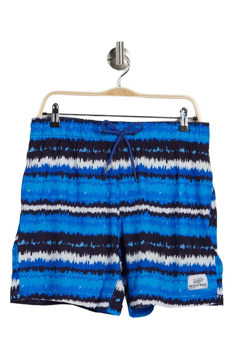 BEACH BROS Acid Stripes Swim Trunks, Alternate, color, 