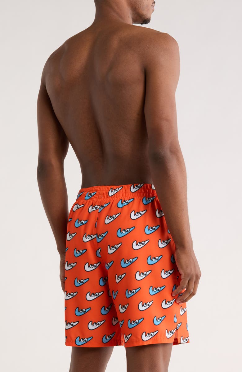 Nike Volley Swim Trunks, Alternate, color, Orange Blaze