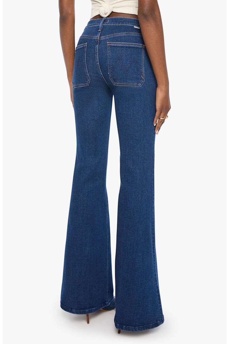 The Patch Pocket Doozy Flare Jeans, Alternate, color, RETROGRADE RODEO