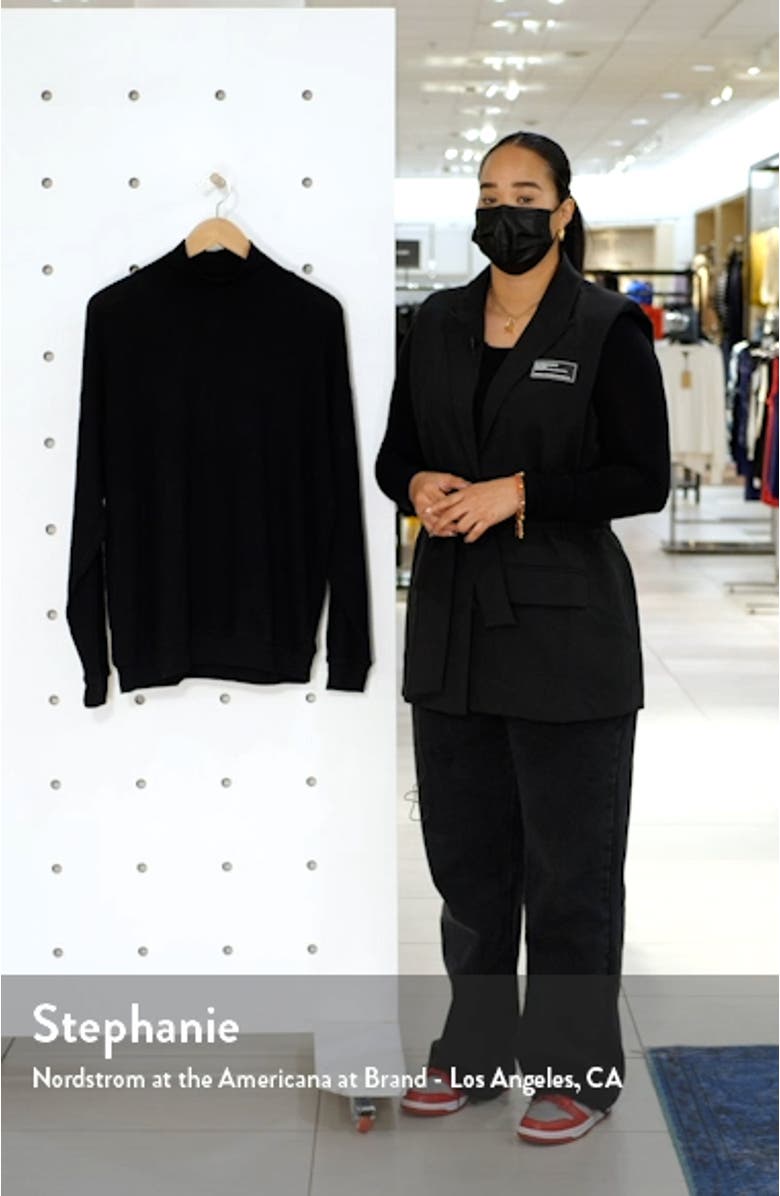 Soho Mock Neck Pullover, sales video thumbnail