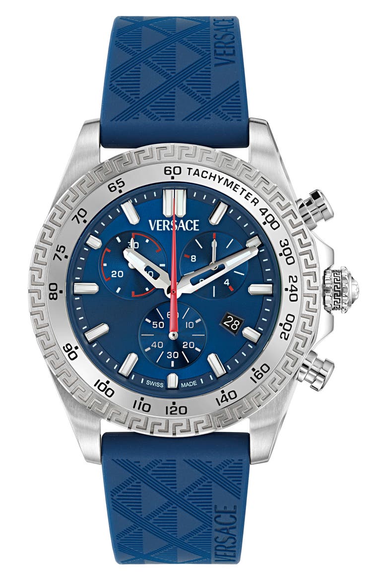 Chrono X Chronograph Watch, 44mm, Main, color, STAINLESS STEEL