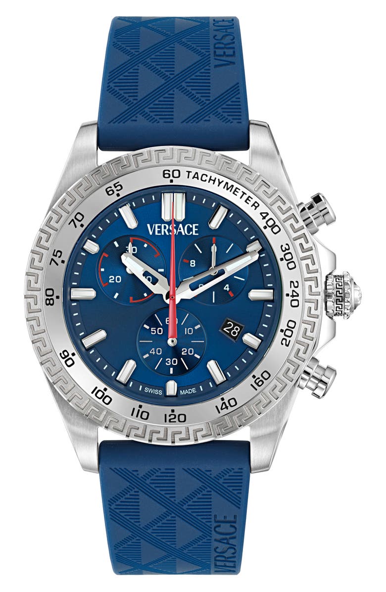 Versace Chrono X Chronograph Watch, 44mm, Main, color,