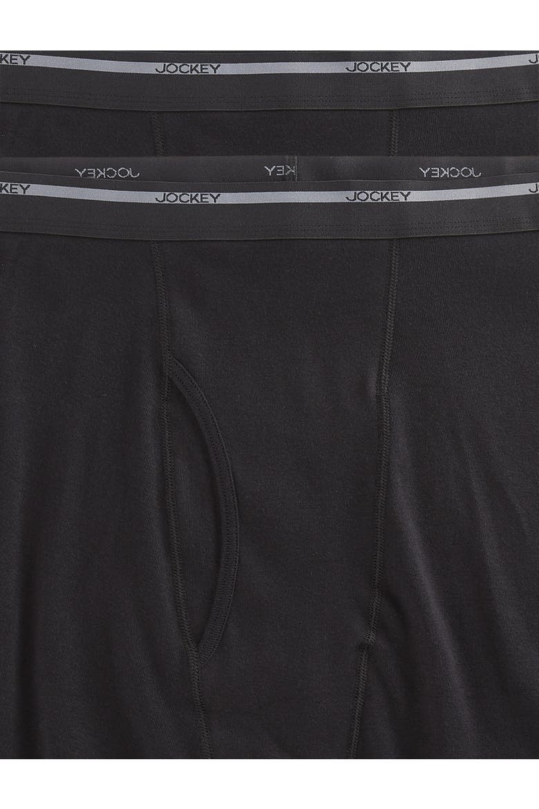 Big & Tall 2-pk Boxer Briefs, Alternate, color, BLACK
