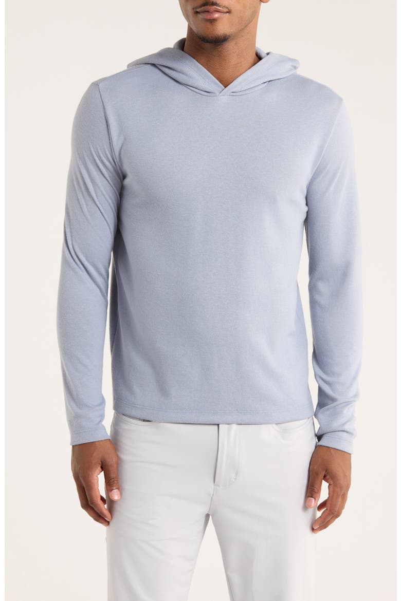 Double Face Knit Hoodie, Main, color, CABO/ TERRAPIN