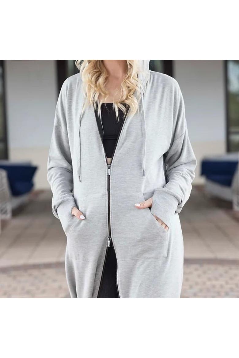 The Lat/long Hoodie, Alternate, color, Grey